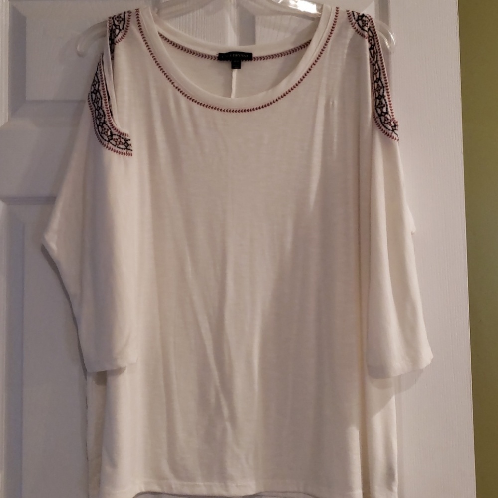 Lane Bryant cold shoulder tunic